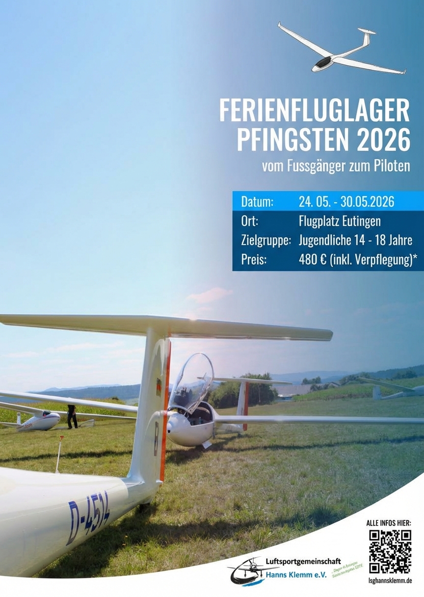 Ferienfluglager Mai 2026 in Eutingen