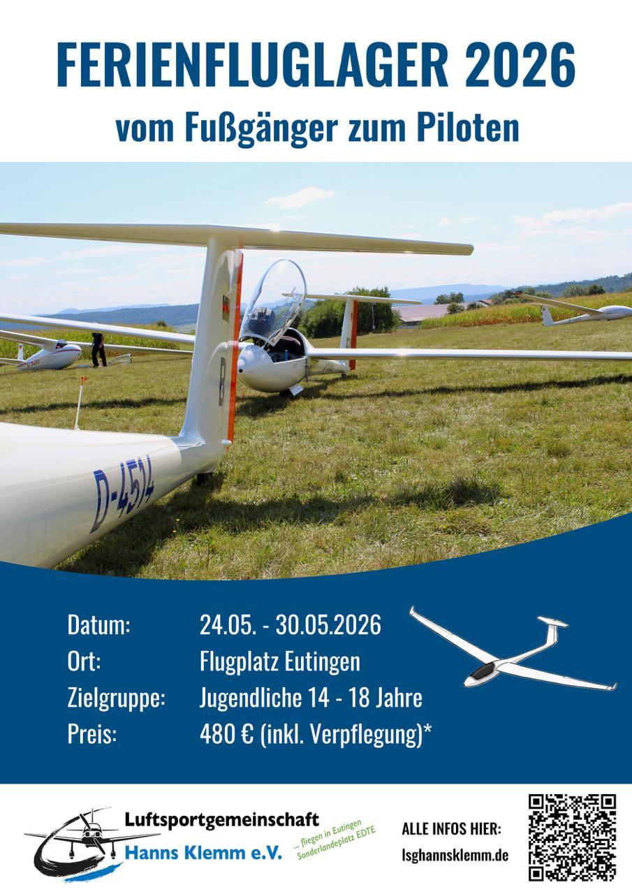 Ferienfluglager Mai 2026 in Eutingen