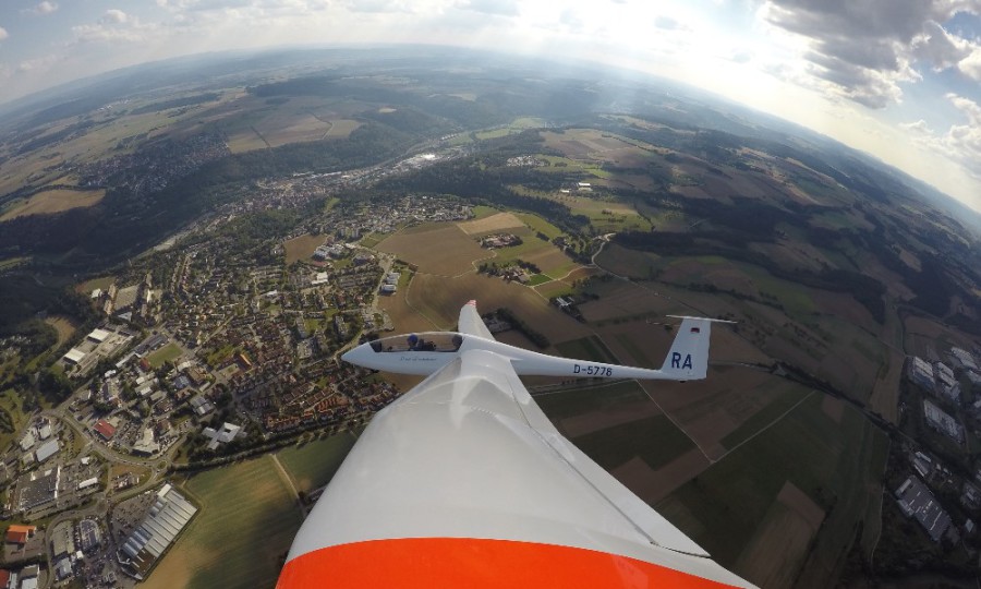 September 2020: unser Crowdfundingprojekt &quot;Neulackierung Segelflugzeug&quot; erfolgreich abgeschlossen